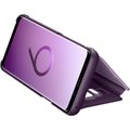 Samsung flipové pouzdro Clear View se stojánkem pro Samsung Galaxy S9, fialové_1516326700