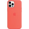 Apple silikonový kryt s MagSafe pro iPhone 12 Pro Max, růžová