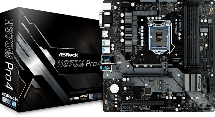 ASRock H370M Pro4 - Intel H370_221401029