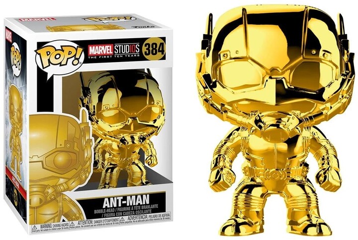 Figurka Funko POP! Marvel - Ant-Man Chrome_325733567
