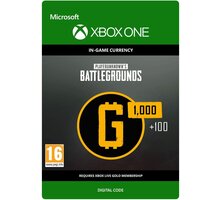 Playerunknown&#39;s Battlegrounds - 1100 G-Coin (Xbox ONE) - elektronicky_1831168308