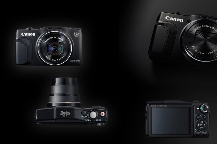 Canon PowerShot SX700 HS, černá_2132743081