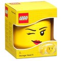 Úložný box LEGO Hlava - whinky (S)_678119506