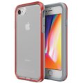 LifeProof SLAM ochranné pouzdro pro iPhone 7/8 průhledné - šedo červené