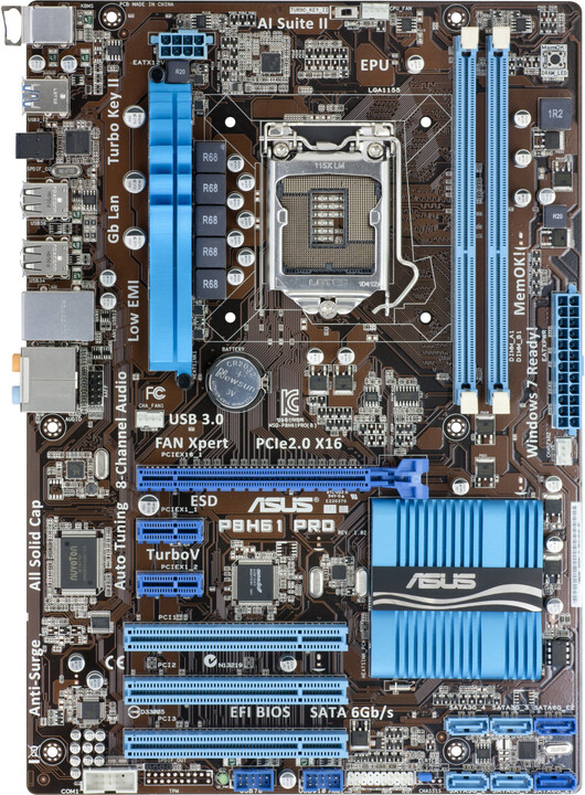 ASUS P8H61 PRO (rev 3.0) - Intel H61_1448621673