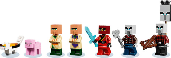 LEGO® Minecraft® 21160 Útok Illagerů_1198600163