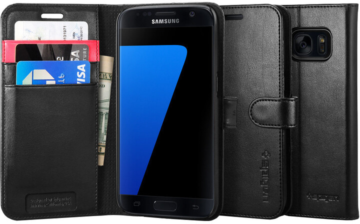 Spigen Wallet S, black - Gal S7_2060411959