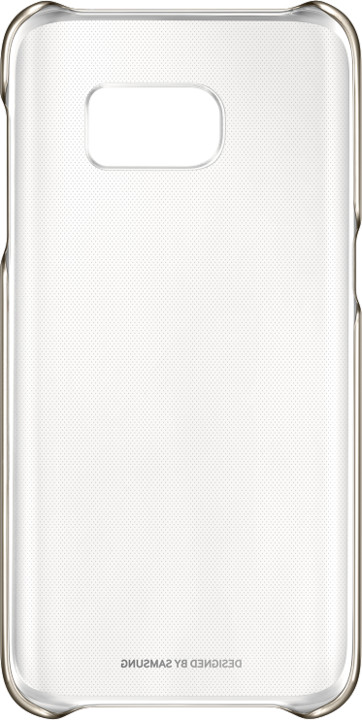 Samsung EF-QG930CF Clear Cover Galaxy S7, Gold_1801013425