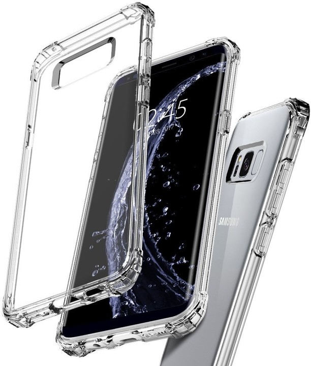 Spigen Crystal Shell pro Samsung Galaxy S8+, clear crystal_1160397759