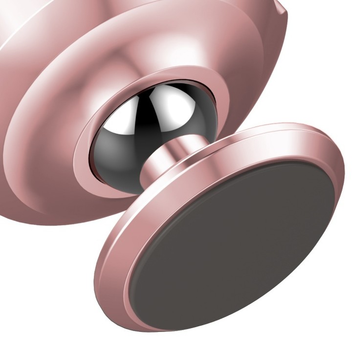 Baseus magnetický držák na telefon do auta Small Ears (Vertical Type), růžovo/zlatá_1591614791