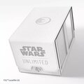 Krabička na karty Gamegenic - Star Wars: Unlimited Double Deck Pod, bílá/černá_69930201