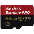 SanDisk Micro SDXC Extreme Pro 64GB 95MB/s UHS-I U3 V30 + SD adapter_862612281