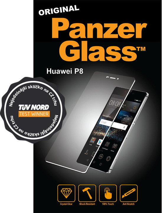 PanzerGlass Standard pro Huawei P8, čiré_1401812192
