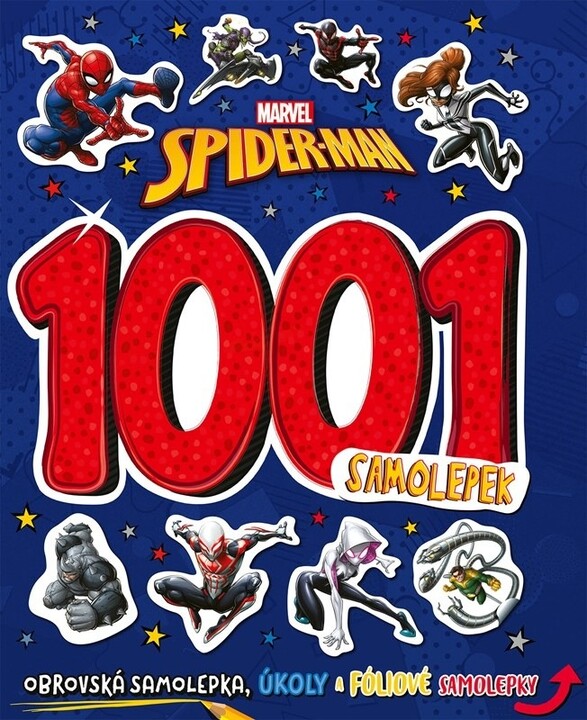 Kniha Marvel Spider-Man - 1001 samolepek_1649720940