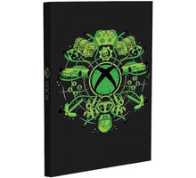 Zápisník Xbox, svítící, linkovaný (A5)_661495047