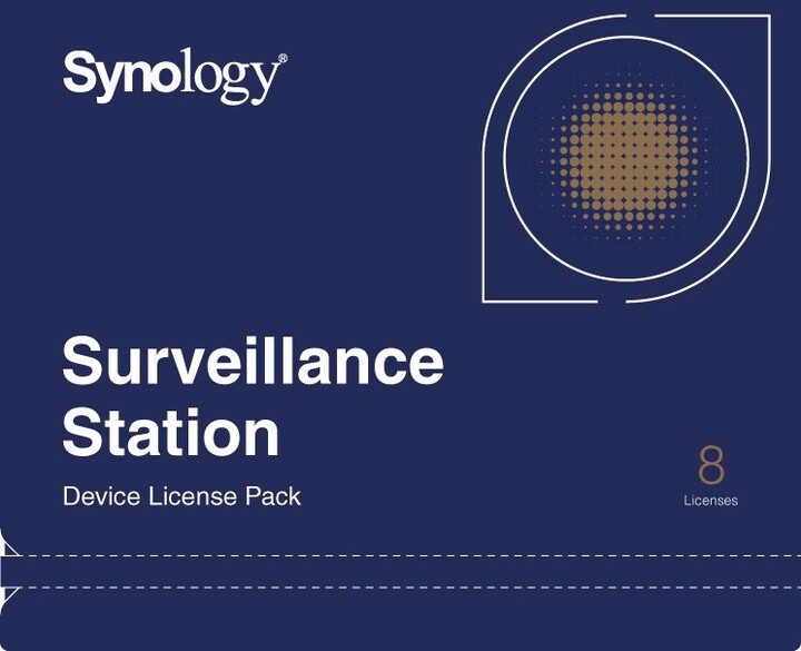Synology 8 další licence pro IP kameru