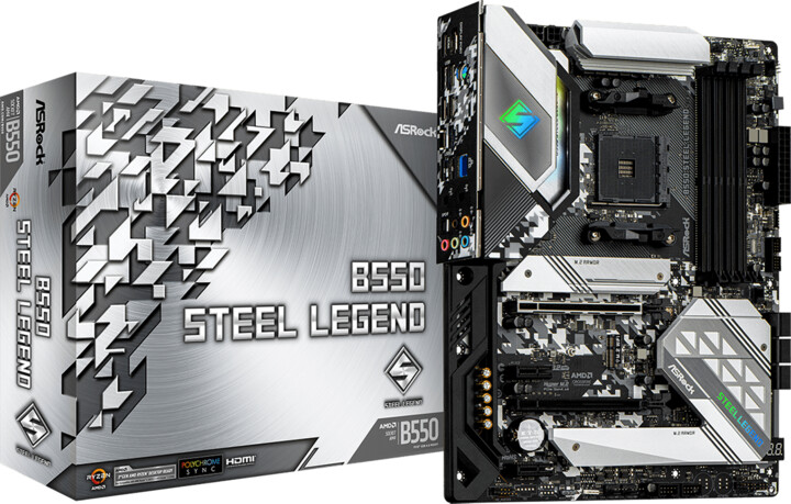 ASRock B550 Steel Legend - AMD B550_639149254