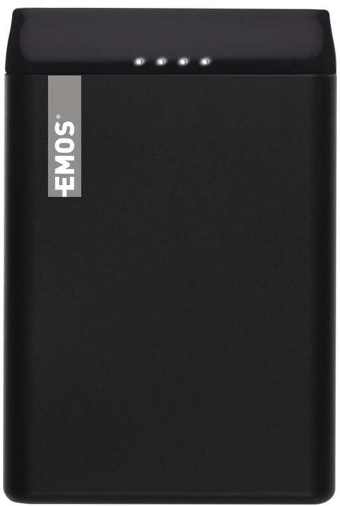 Emos Alpha 5 powerbanka, 5000 mAh + kabel USB-C, černá_195801413