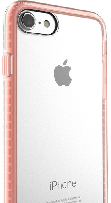 Mcdodo iPhone 7 Plus/8 Plus PC + TPU Transparent Case Patented Product, Pink_1652706624