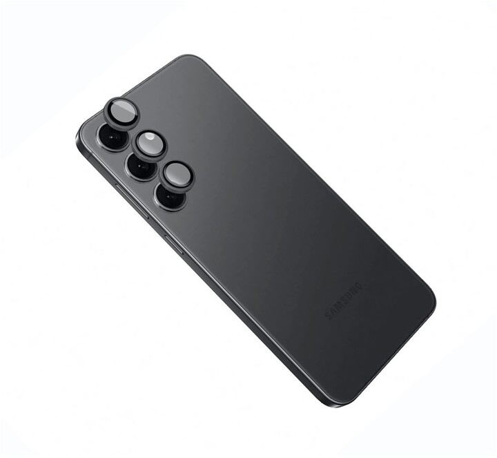 FIXED ochranná skla čoček fotoaparátů pro Samsung Galaxy S24, černá_1311693906