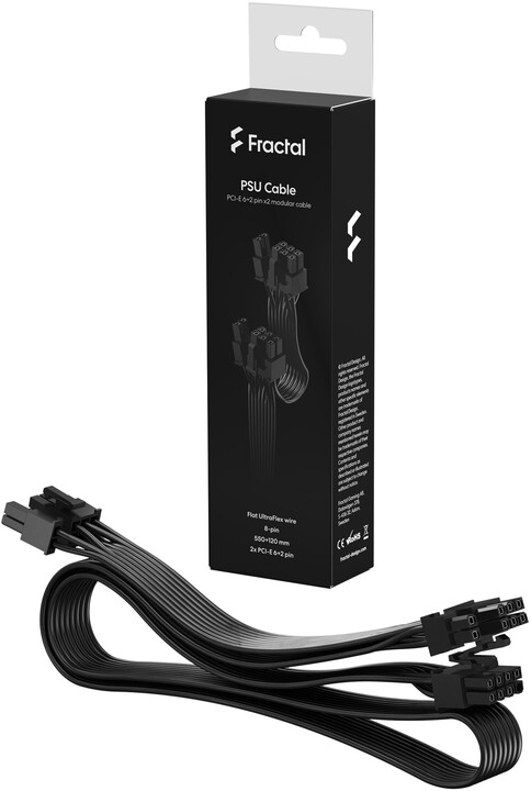 Fractal Design PCI-E 6+2 pin x2 modular cable for ION series_760423682