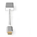 Nedis adaptér USB-C - DisplayPort, stříbrná_393505448