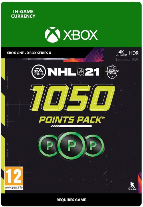 NHL 21 - Point pack - 1050 bodů (Xbox) - elektronicky_1579140465