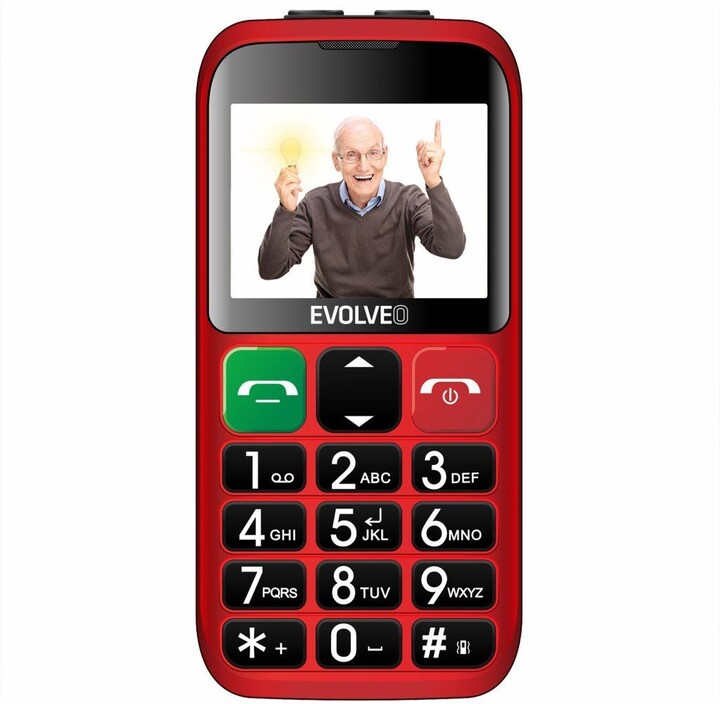 Evolveo EasyPhone EB, Red_1530641496