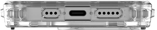 UAG ochranný kryt Plyo MagSafe pro Apple iPhone 15 Pro, bílá/stříbrná_202423774