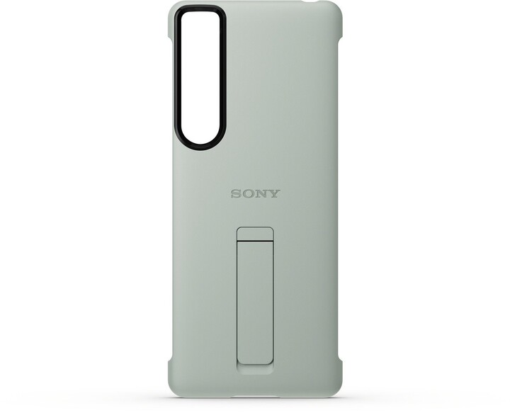 Sony zadní kryt pro Sony Xperia 1 IV 5G se stojánkem, šedá_1865980748