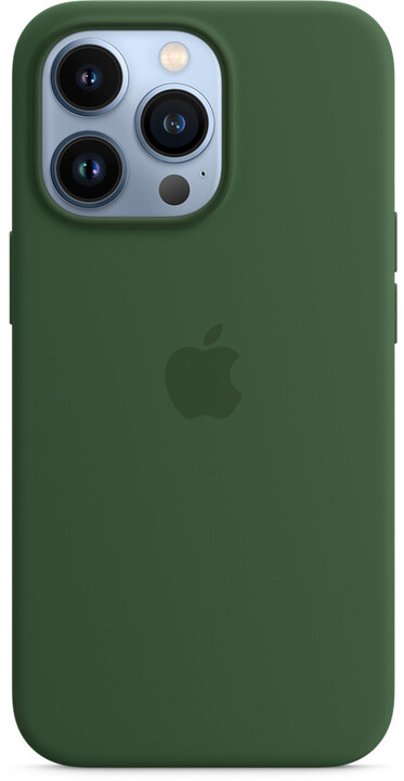 Apple silikonový kryt s MagSafe pro iPhone 13 Pro, jetelově zelená_858285527