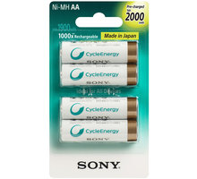 Sony NiMH nabíjecí baterie AA / 2000 mAh / 4 ks v blistru_1589633060