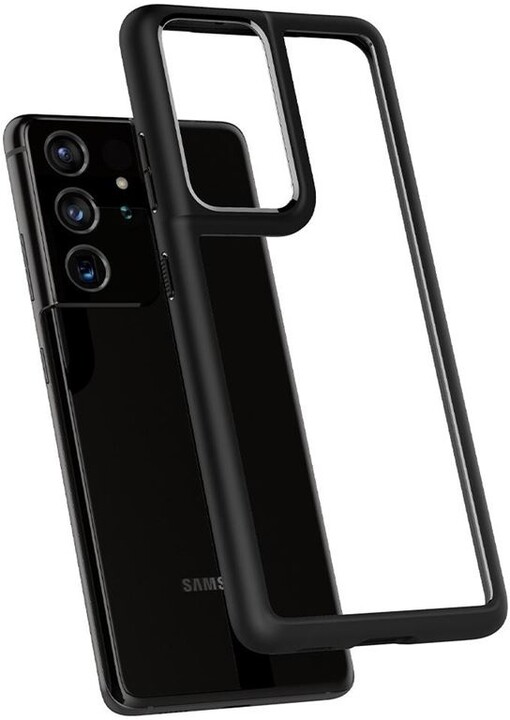 Spigen ochranný kryt Ultra Hybrid pro Samsung Galaxy S21 Ultra, černá_1682523768