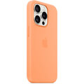 Apple Silikonový kryt s MagSafe pro iPhone 15 Pro, sorbetově oranžová_991712349