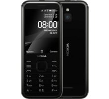 Nokia 8000 4G, Dual SIM, Black - Zánovní zboží
