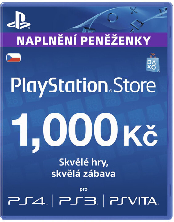 Playstation Network Card - 1000 Kč_2117160930