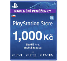 Playstation Network Card - 1000 Kč_2117160930