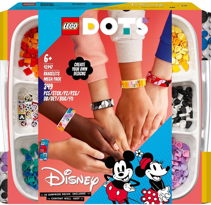 LEGO® DOTS 41947 Mega balení náramků – Mickey a přátelé_1002710290
