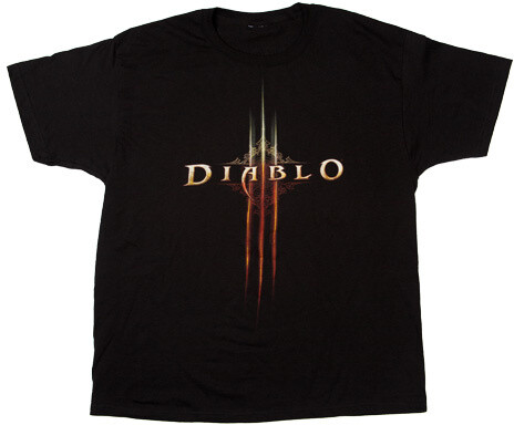 Diablo III Logo Premium, černá (US M / EU L)_943997660
