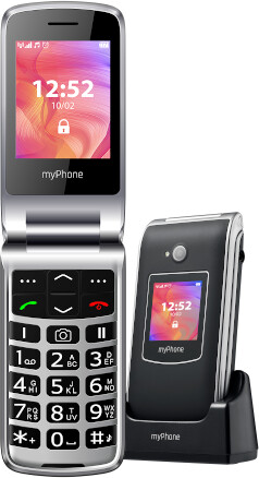 myPhone Rumba 2, černý s nabíjecím stojánkem_2061667176