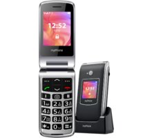 myPhone Rumba 2, černý s nabíjecím stojánkem TELMYRUMBA2BK