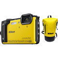 Nikon Coolpix W300, žlutá - Holiday kit