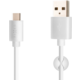 FIXED dlouhý datový a nabíjecí kabel s konektorem USB-C, USB 2.0, 2 metry, 3A, bílá