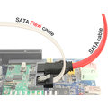 Delock kabel SATA FLEXI 6 Gb/s 20 cm, kov, bílá_2108920762