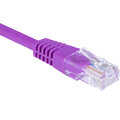 Masterlan patch kabel UTP, Cat5e, 3m, fialová
