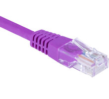 Masterlan patch kabel UTP, Cat5e, 3m, fialová_461320791