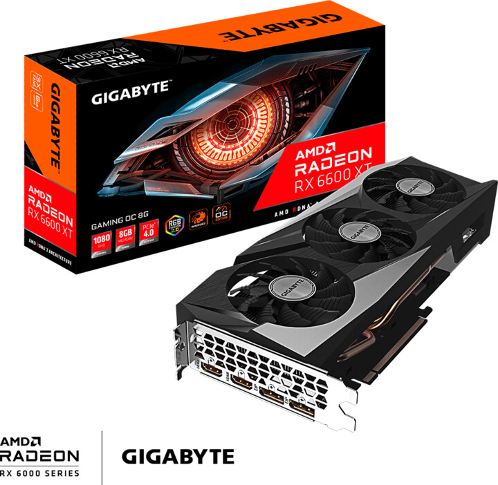 GIGABYTE Radeon RX 6600 XT Gaming OC 8G, 8GB GDDR6_1472093986