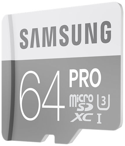 Samsung Micro SDXC PRO 64GB UHS-I U3 + SD adaptér_534989777