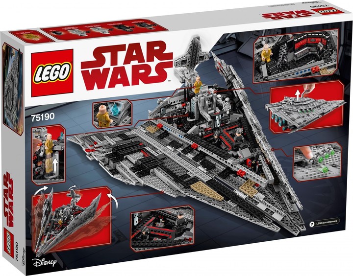 LEGO Star Wars 75190 Hvězdný destruktor Prvního řádu (v ceně 4299 Kč)_913945279