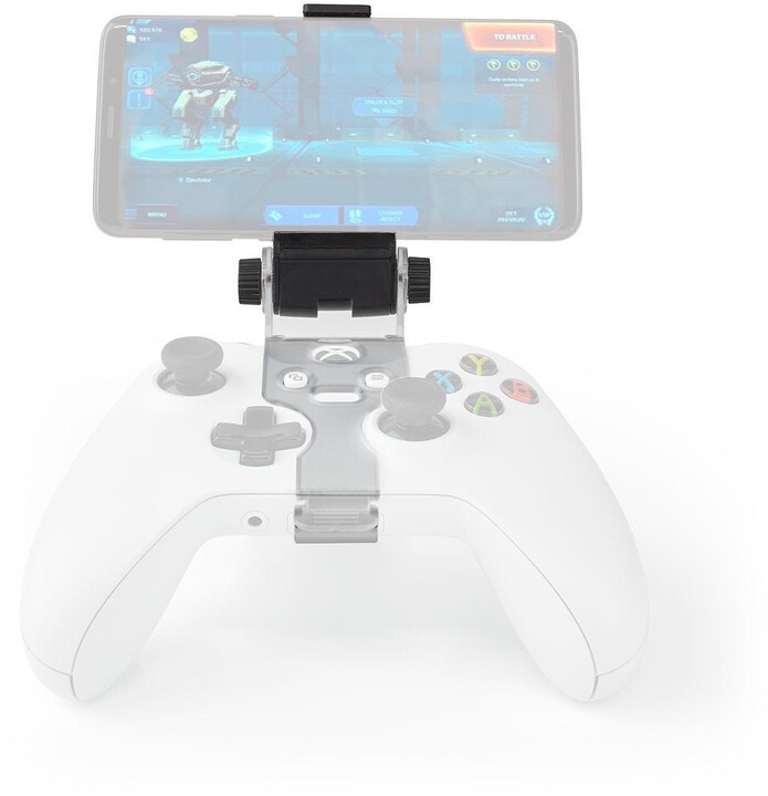 Nedis držák smartphonu pro herní ovladač Xbox One, univerzální, černá